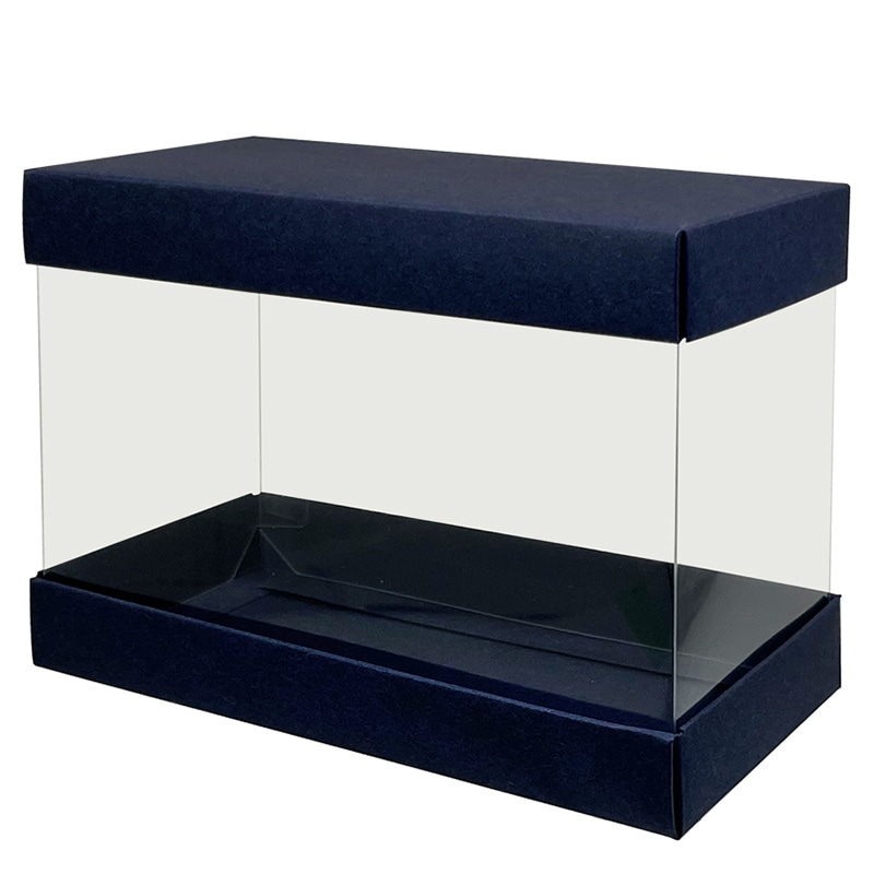 大森 アンサンブルボックス ASFタイプ ASFー7102 ネイビー 100セット/箱(ご注文単位1箱)【直送品】