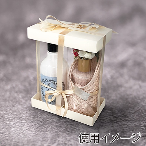 大森 アンサンブルボックス AFタイプ AF-7102 クリーム 100セット/箱(ご注文単位1箱)【直送品】