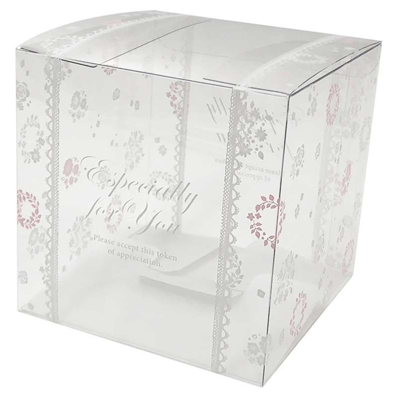 大森 クリアケース　ピュアケース PNN-100　フルール 100枚/箱（ご注文単位1箱）【直送品】