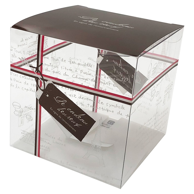 大森 クリアケース　ピュアケース PNN-100　フレンチ 100枚/箱（ご注文単位1箱）【直送品】