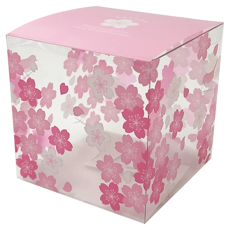 大森 クリアケース　ピュアケース PNN-100　さくら 100枚/箱（ご注文単位1箱）【直送品】