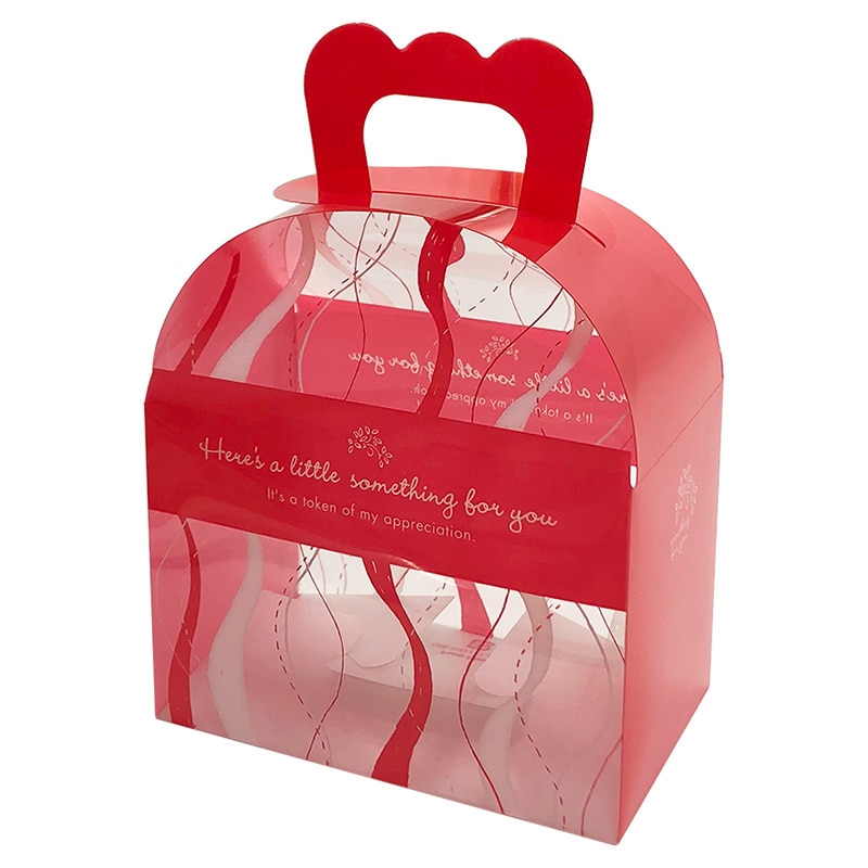 大森 クリアケース ギフトバック GB-100 ウェーブ 100枚/箱(ご注文単位1箱)【直送品】