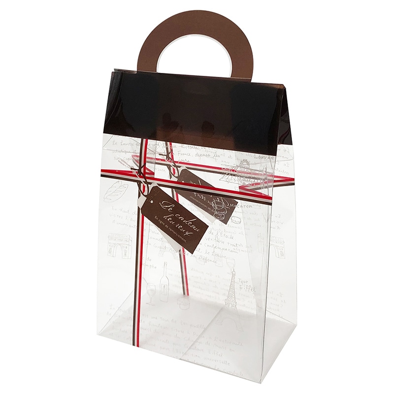 大森 クリアケース スイートポーチ SP-200 フレンチ 100枚/箱(ご注文単位1箱)【直送品】