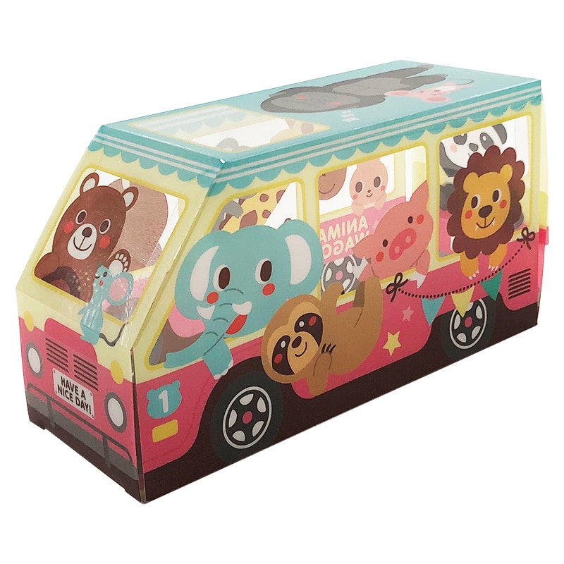 大森 ギフトボックス　ヴィーグル VC-200　アニマルワゴン 100枚/箱（ご注文単位1箱）【直送品】