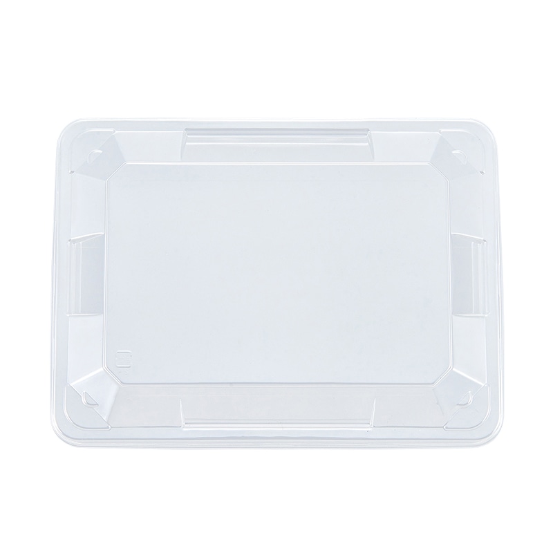 タカギ産業 弁当容器　夢彩ごぜん　嵌合蓋 TSR-70-55 透明 50枚/袋（ご注文単位16袋）【直送品】