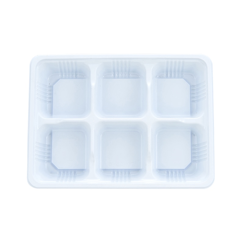 タカギ産業 弁当容器　夢彩ごぜん　本体 TSR-70-55-6 白 50枚/袋（ご注文単位16袋）【直送品】