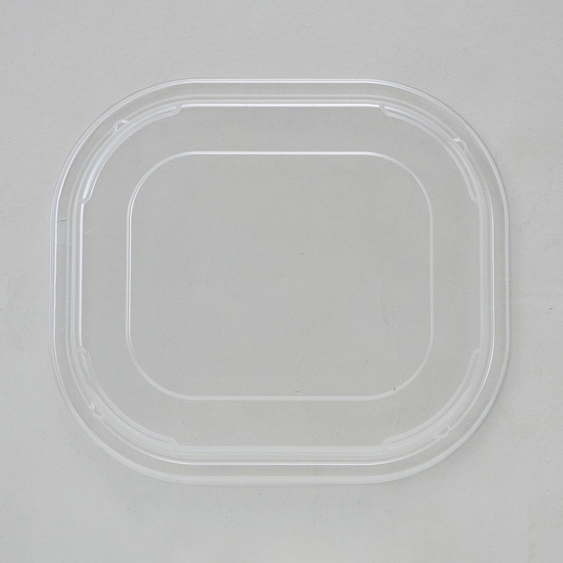 タカギ産業 弁当容器　夢彩ごぜん　嵌合蓋 TSR-60-50 透明 50枚/袋（ご注文単位18袋）【直送品】