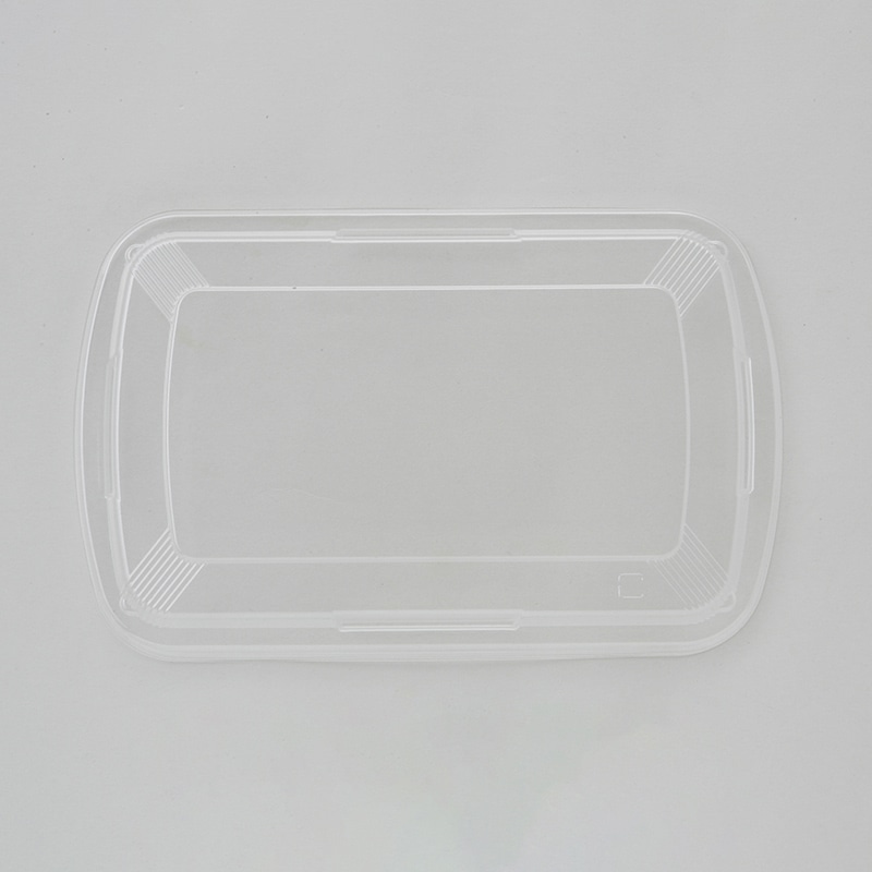 タカギ産業 弁当容器　夢彩ごぜん　嵌合蓋 TSR-70-50 透明 50枚/袋（ご注文単位16袋）【直送品】