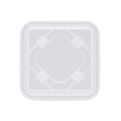タカギ産業 弁当容器　夢彩ごぜん　嵌合蓋 TSR-8 透明 100枚/袋（ご注文単位20袋）【直送品】
