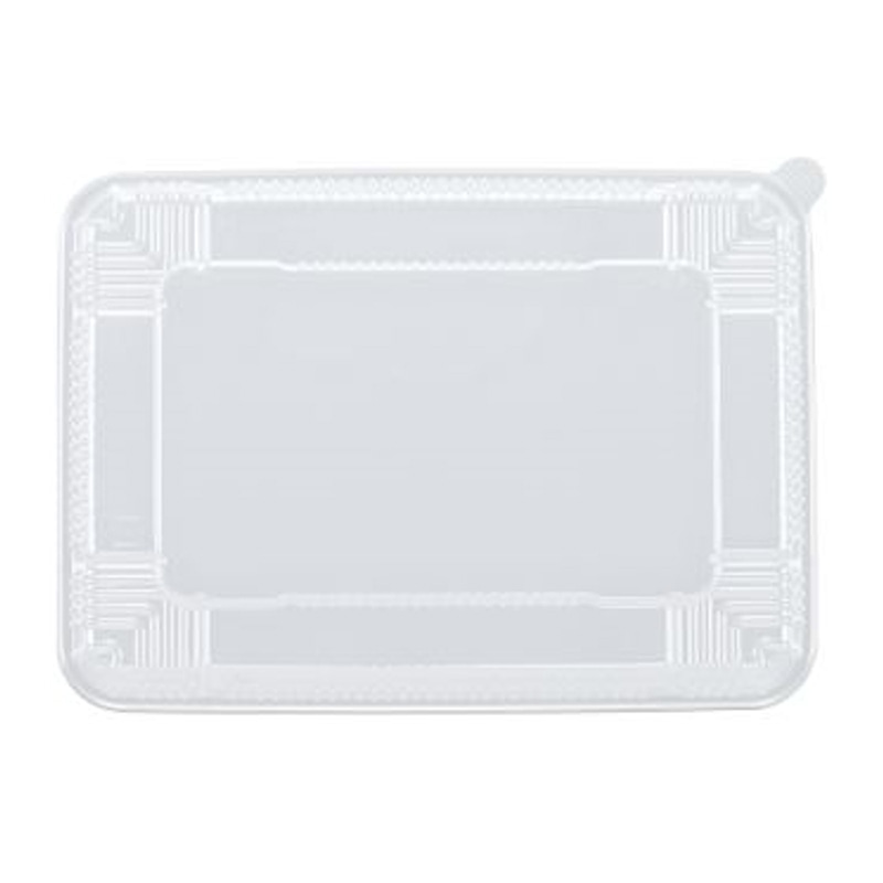 タカギ産業 弁当容器　夢彩ごぜん　内嵌合蓋 TSR-23-17 透明 50枚/袋（ご注文単位18袋）【直送品】