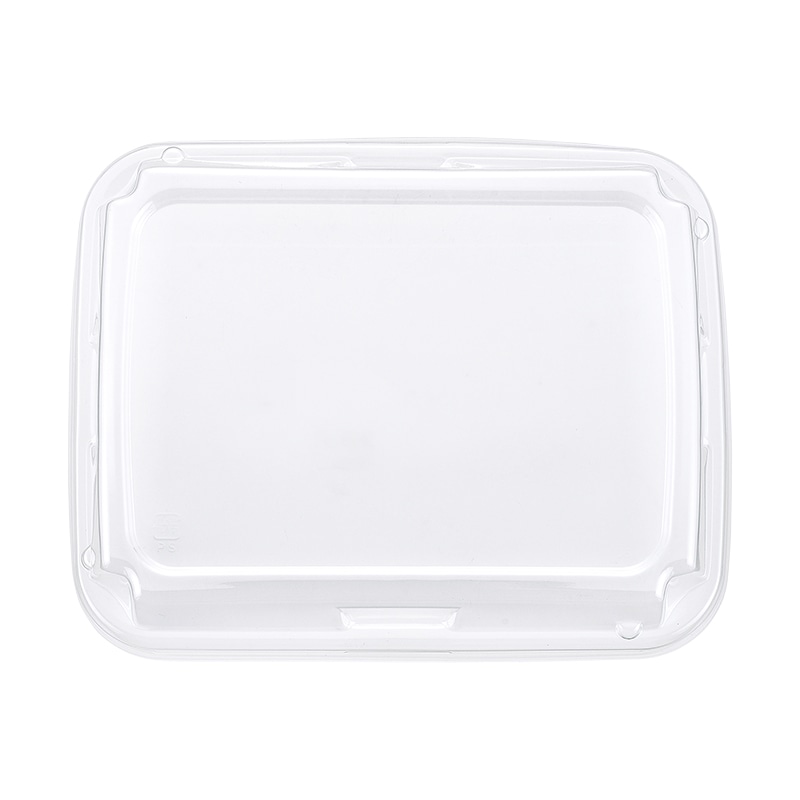 タカギ産業 弁当容器　夢彩ごぜん　嵌合蓋 TSR-60-45 透明 50枚/袋（ご注文単位18袋）【直送品】