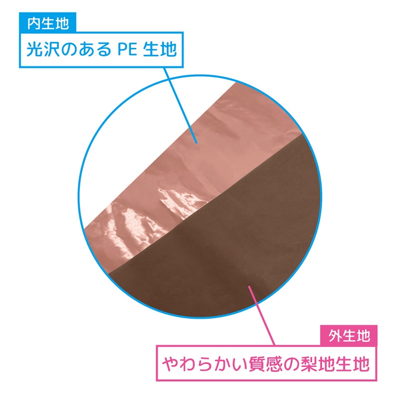 エスパック 梨地リボン付ギフト袋 L ブラウン 20枚/袋(ご注文単位1袋)【直送品】