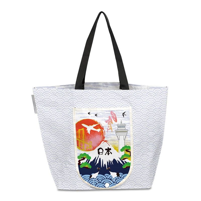 エスパック レジャーシートエコバッグ 飛行機2 1個(ご注文単位5個)【直送品】