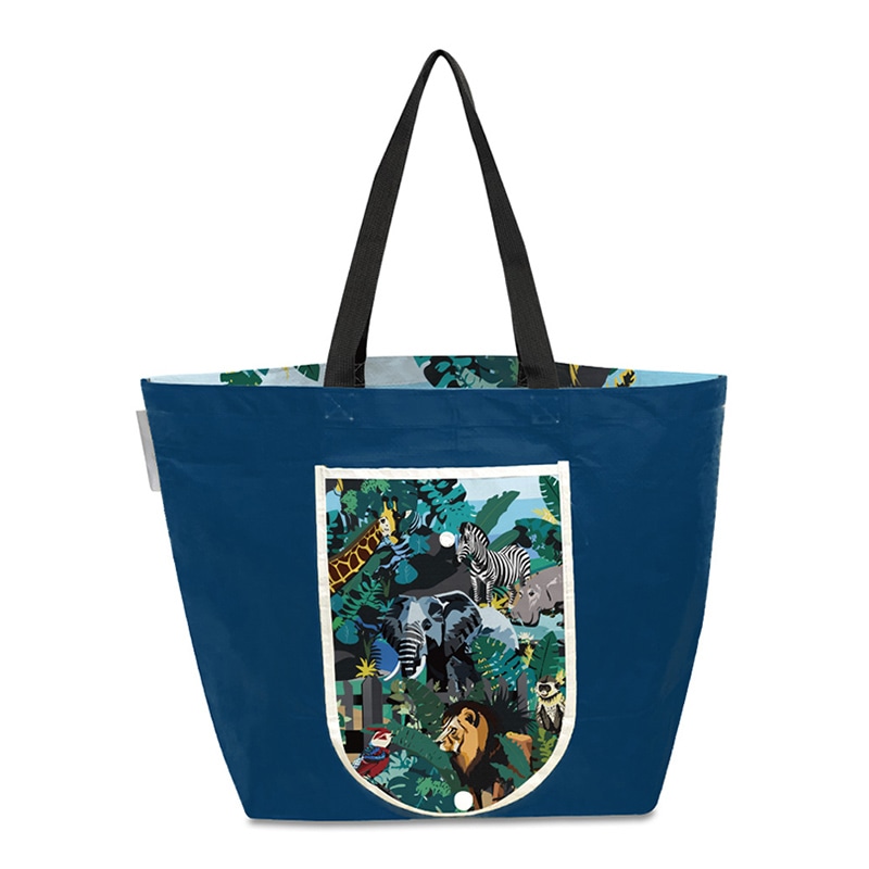 エスパック レジャーシートエコバッグ 動物2 1個(ご注文単位5個)【直送品】