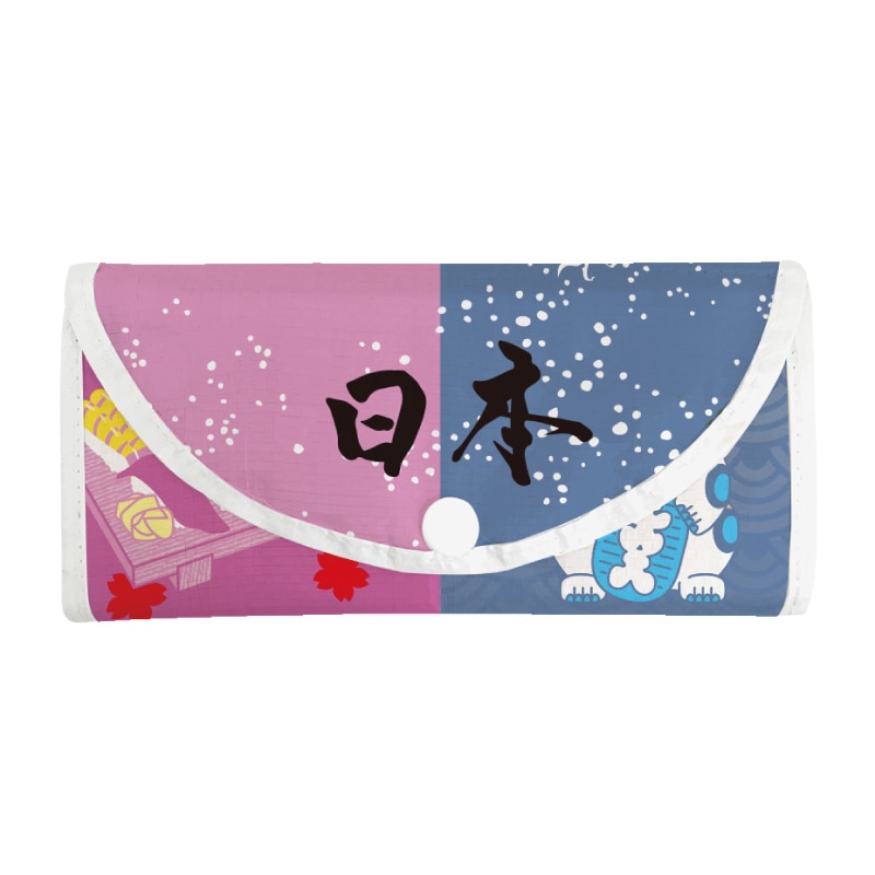 エスパック レジャーシートエコバッグ 日本文化1 1個（ご注文単位5個）【直送品】