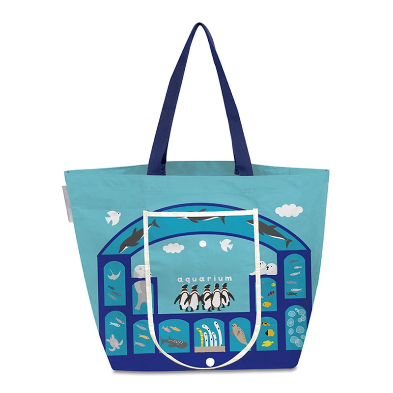 エスパック レジャーシートエコバッグ 水族館1 1個(ご注文単位5個)【直送品】