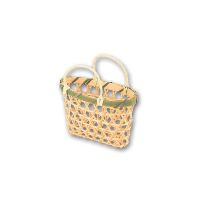 アサヒグリーン 手提げかご L　W 3617 1個（ご注文単位300個）【直送品】