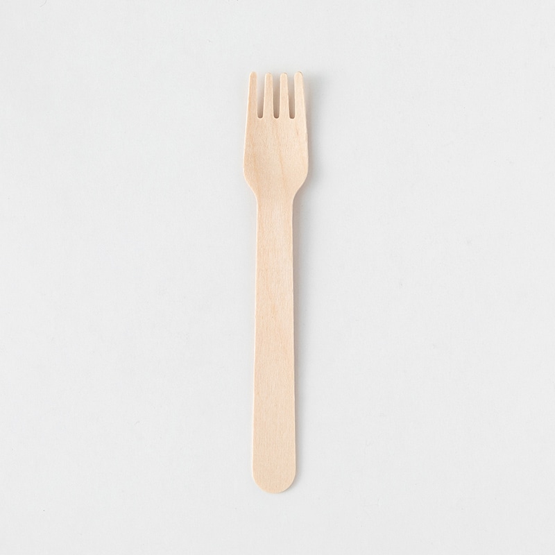 アサヒグリーン 木製フォーク 紙完封袋 140mm 100本入 10422000 100本/袋(ご注文単位30袋)【直送品】