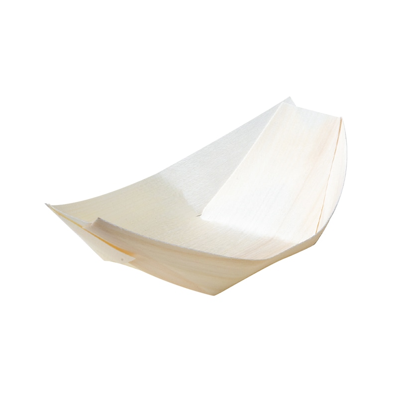 アサヒグリーン ポプラ舟皿 5号　50枚入 5025 50枚/袋（ご注文単位40袋）【直送品】