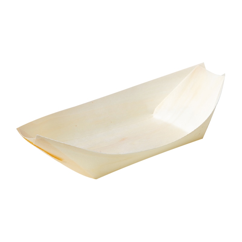 アサヒグリーン ポプラ舟皿 8号　50枚入 5028 50枚/袋（ご注文単位40袋）【直送品】