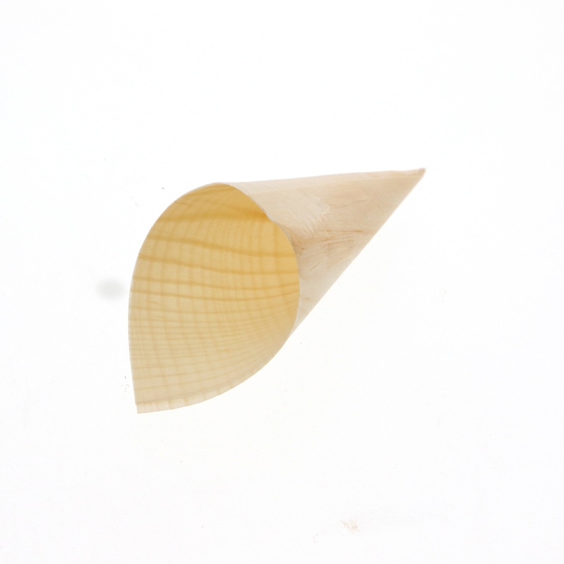 アサヒグリーン コーン型経木 H85 エゾ松 50枚/袋（ご注文単位80袋）【直送品】