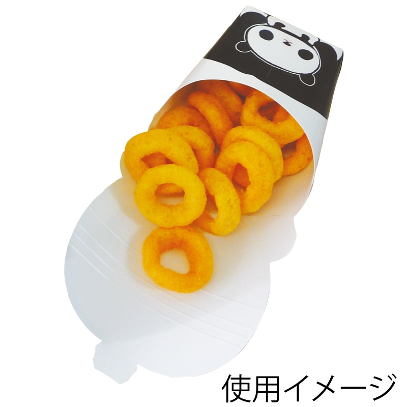 スナックケース あにぽて パンダ ブラック 25個/束