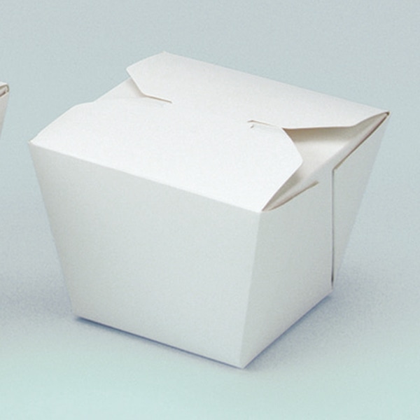 協和パック 食品容器　デリメイト 8080 白無地 25枚/袋（ご注文単位12袋）【直送品】