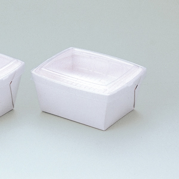 協和パック 嵌合容器付食品容器　デリメイト TS145 白無地 20枚/袋（ご注文単位15袋）【直送品】