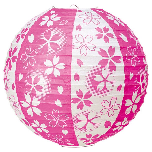 アルファ 桜吹雪提灯 TQ1-7001 1個（ご注文単位1個）【直送品】