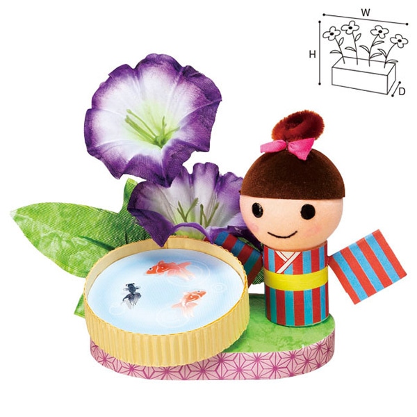 アルファ 金魚すくい朝顔POP TE2-1053 1個（ご注文単位1個）【直送品】