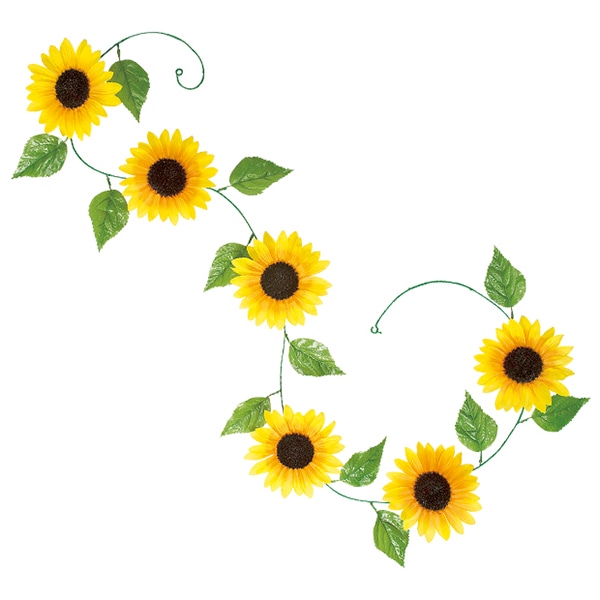 アルファ ひまわりローコストガーランド SC2-2008 1本（ご注文単位5本）【直送品】