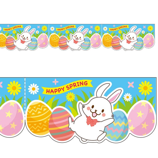 アルファ かんたんロール幕 イースター NT1-0006 1巻（ご注文単位1巻）【直送品】