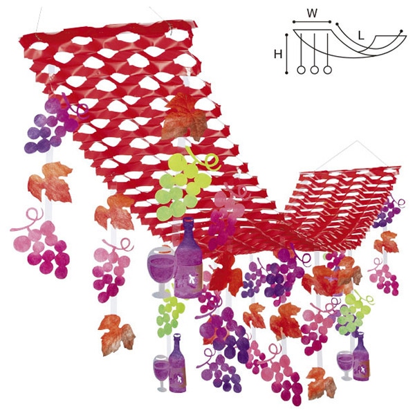 アルファ ワイナリープリーツハンガー TA4-1137 1個（ご注文単位1個）【直送品】