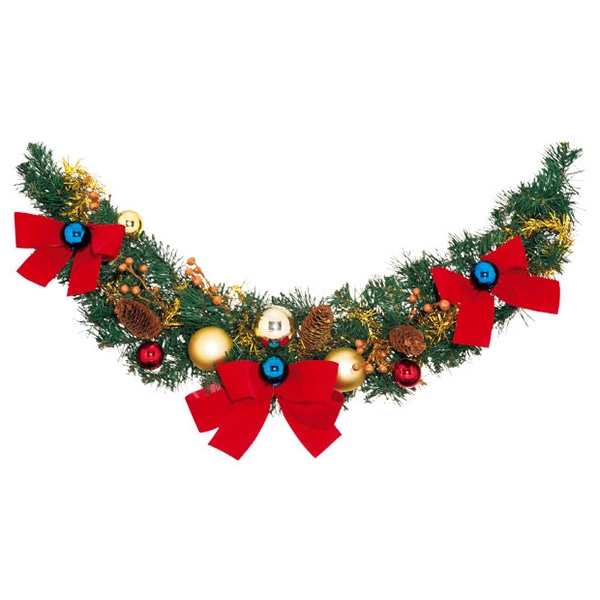 アルファ ゴールドアレンジスワッグ 90cm TC5-7021 1本（ご注文単位1本）【直送品】