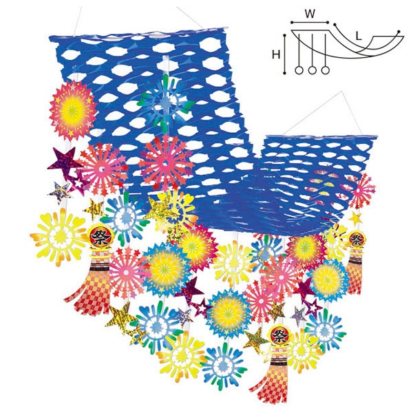 アルファ 星空花火プリーツハンガー TA2-1188 1個（ご注文単位1個）【直送品】