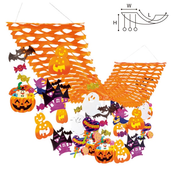 アルファ トリックオアトリートプリーツハンガー TA4-1146 1個（ご注文単位1個）【直送品】