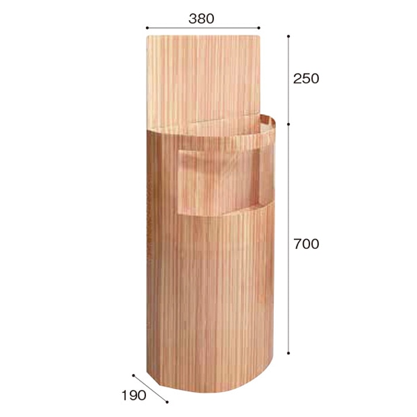 アルファ 半円投げ込み什器 GS8-0123 1個(ご注文単位1個)【直送品】
