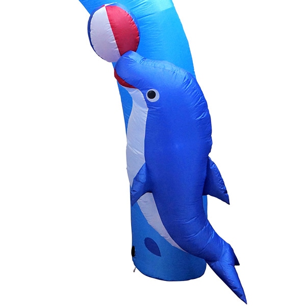 アルファ エアブロー シロクマ&ドルフィン TE2-4060 1台(ご注文単位1台)【直送品】