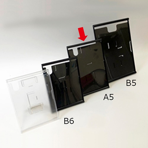 アルファ ライトフレームスタンド A5 クリア RC8-0162BL 1個(ご注文単位1個)【直送品】