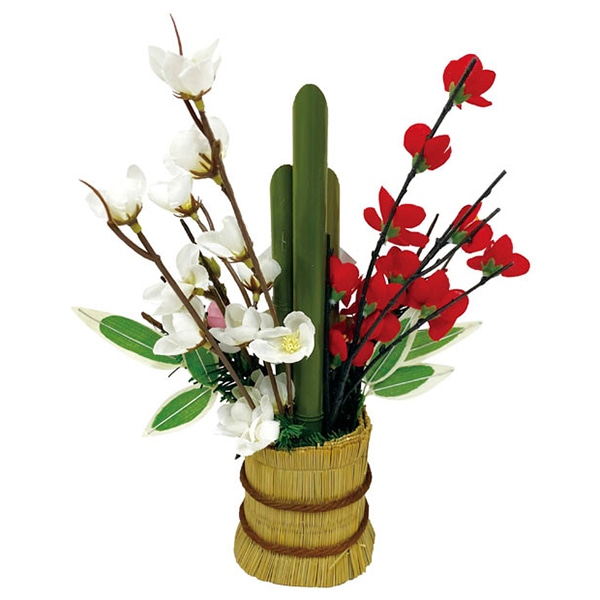 アルファ 新春扇門松 TE7-1218 1個（ご注文単位1個）【直送品】