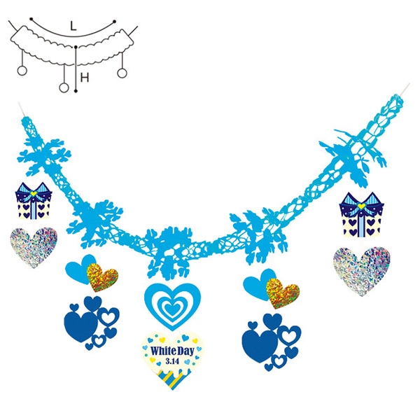 アルファ ホワイトデーギフトガーランド TA7-1138 1個（ご注文単位2個）【直送品】