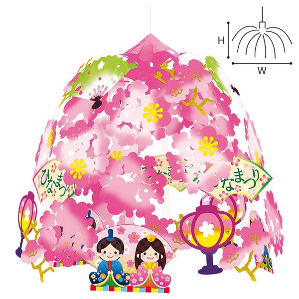 アルファ 桃の節句センター TA7-2068 1個（ご注文単位1個）【直送品】