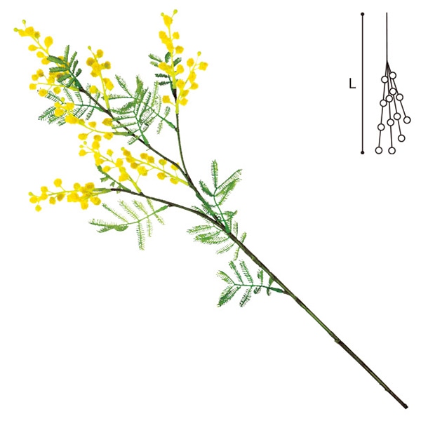 アルファ ミモザスプレー TI7-0015 1本（ご注文単位5本）【直送品】