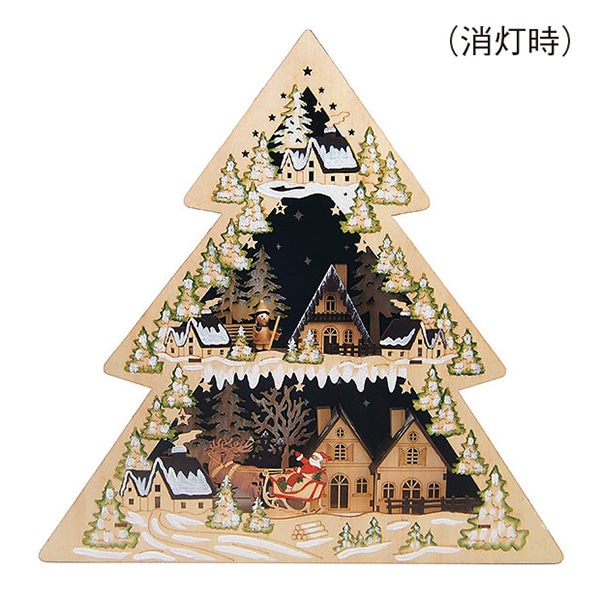 アルファ LEDウッドライト サンタ TG5-0069 1個(ご注文単位1個)【直送品】