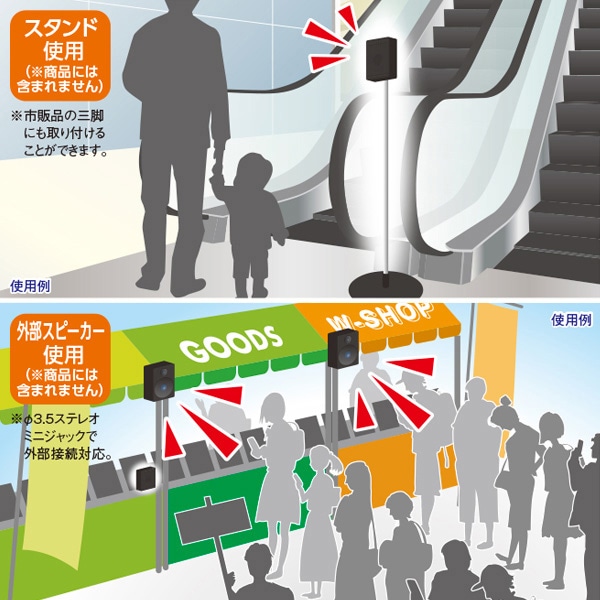 アルファ ボイスミックストーカー KZ8-0325 1台（ご注文単位1台）【直送品】