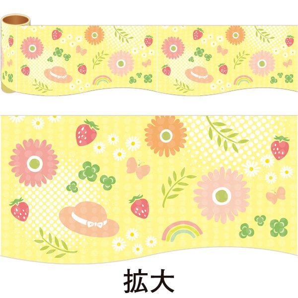 アルファ かんたんロール幕 春イメージ NT1-0008 1巻（ご注文単位1巻）【直送品】