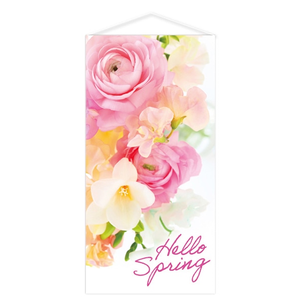 アルファ Springタペストリー 防炎加工 TC1-0058 1枚（ご注文単位1枚）【直送品】