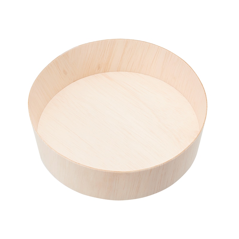 スドウ 折箱　エコオリ　丸型　本体 FLR-01B 196032 300個/箱（ご注文単位1箱）【直送品】