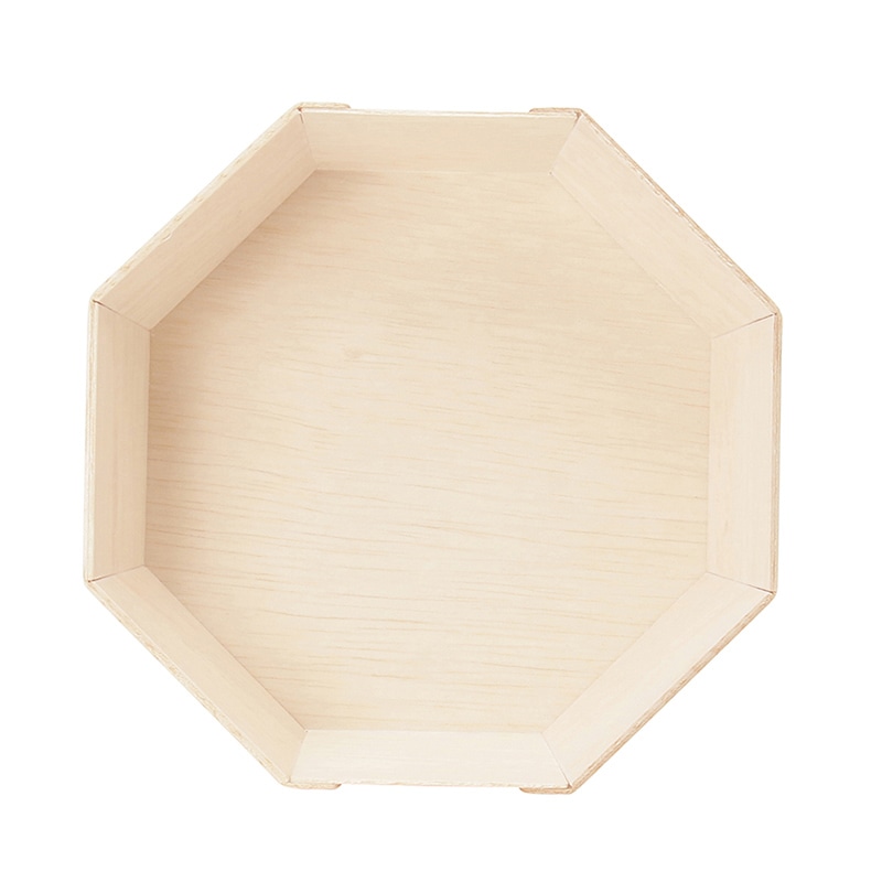 スドウ 折箱 エコオリ 八角形 本体 FAN-10B 196054 500個/箱(ご注文単位1箱)【直送品】