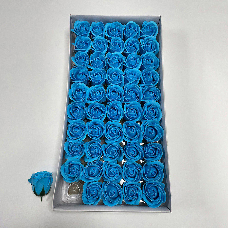 マッセ ソープフラワーヘッド ローズ M マルチ 50輪入 F-256 1箱(ご注文単位1箱)【直送品】